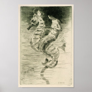 Poster La sirène de l'artiste américain Frederick Church