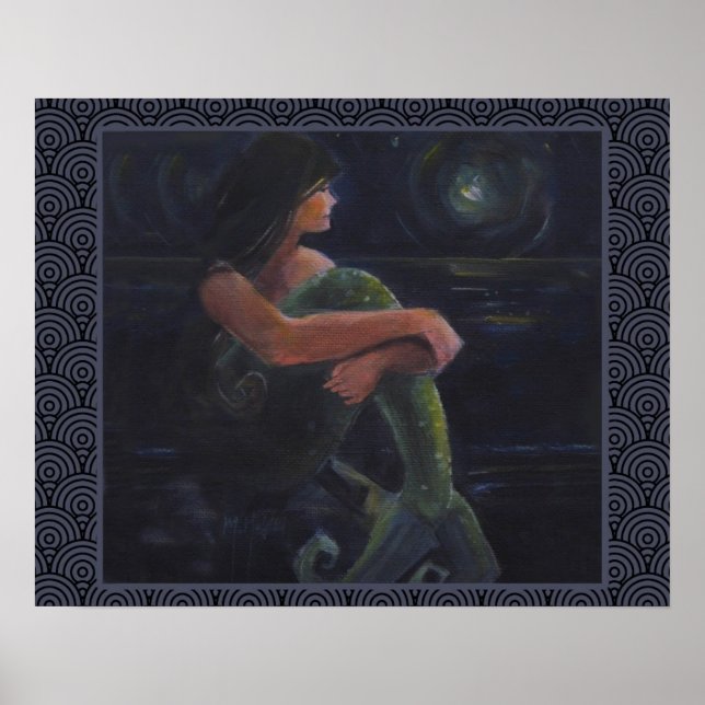 Poster La sirène et la lune (Devant)