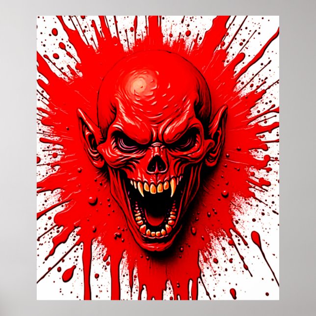 Poster La soif de sang : le vengeful Vampire (Devant)