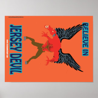 Poster LA SOUPE DE SCREAMING ! Croyez en Jersey Devil Pos