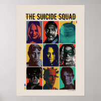 La Suicide Squad | Rétro Grid With Harley Quinn