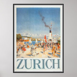 Poster La Suisse vintage -
