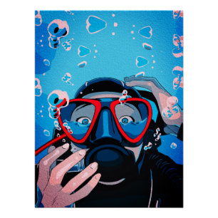 Poster La surprise du plongeur – Aventure sous-marine