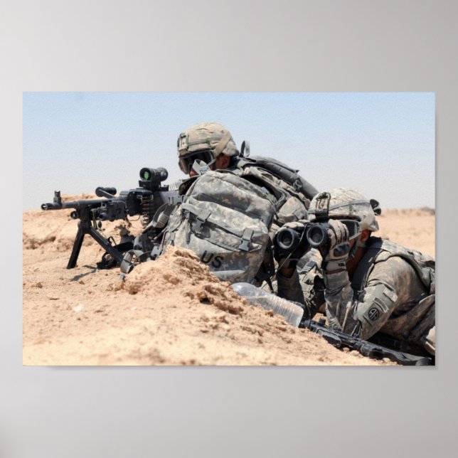 Poster La surveillance en Irak (Devant)