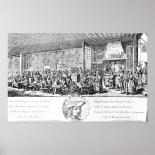 Poster La taverne de Jean Ramponneau