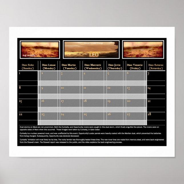 Poster La tempête de poussière de Mar (Devant)