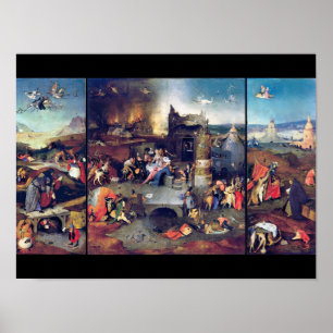 Poster La tentation de Saint Antoine, Bosch