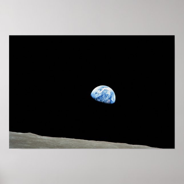 Poster la terre de l'univers lune (Devant)