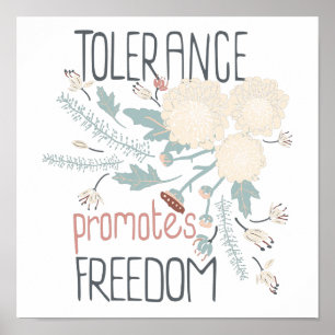 Poster La Tolérance promeut la Crème Cute de Liberté B