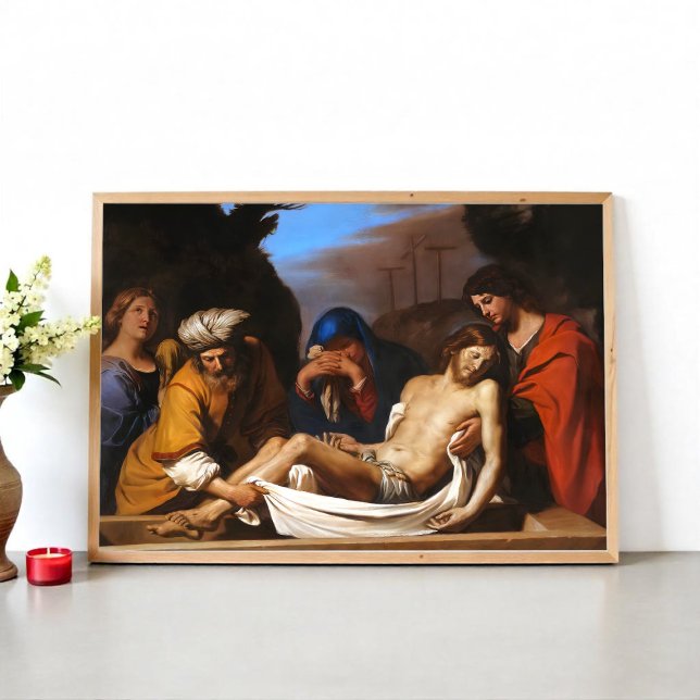 Poster La tombe de Guercino Art religieux (Créateur téléchargé)