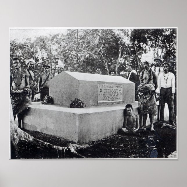 Poster La Tombe de Tusitala (Devant)