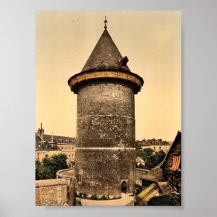Poster La tour de Jeanne d'Arc, cru Photoch de Rouen,