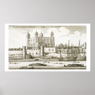 Poster La Tour de Londres, 1647 (gravure)
