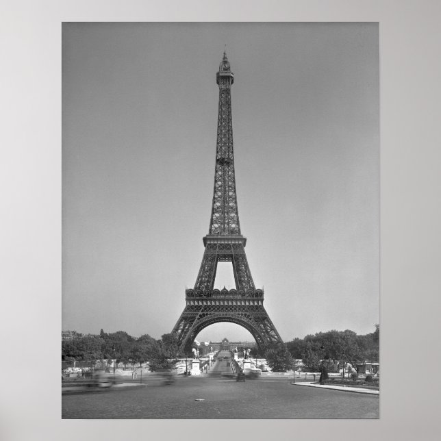 Poster La tour Eiffel, 1887-89 (Devant)