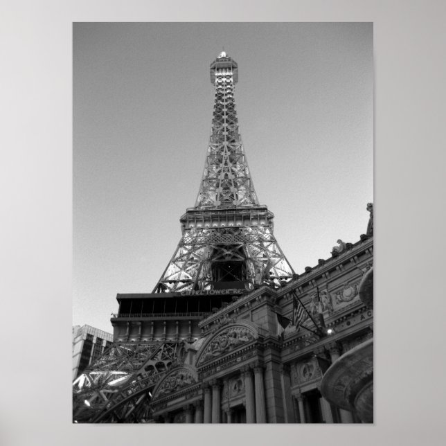 Poster La Tour Eiffel Las Vegas (Devant)