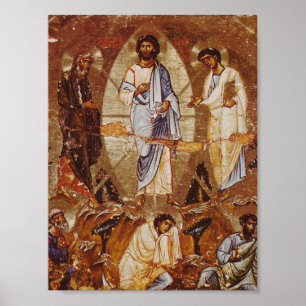 Poster La transformation de l'icône du Christ