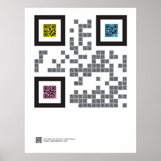 Poster La Trinité dans le code QR