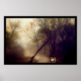 Poster la tristesse s'envole.