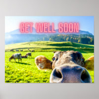 La vache drôle va bien bientôt