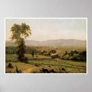 Poster La vallée de Lackawanna, 1855, George Inness
