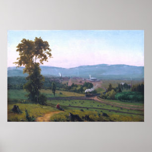 Poster La vallée de Lackawanna par George Inness