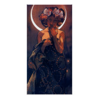 La vedette du soir, Art nouveau d'Alfons Mucha
