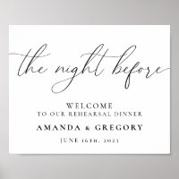La veille de la soirée de répétition de mariage Bi