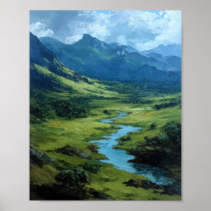 Poster La Veine d'Émeraude : Un Passage Ensoleillé