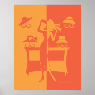 Poster La vente de casquette