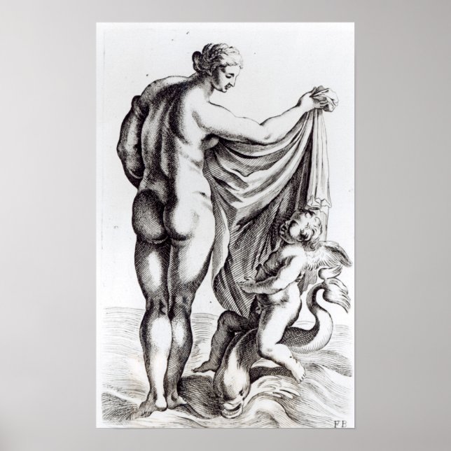 Poster La Vénus de Borghèse, c.1653 (Devant)
