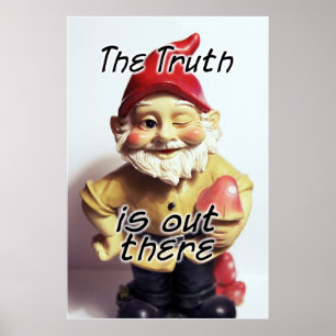 Poster La vérité est là gnome