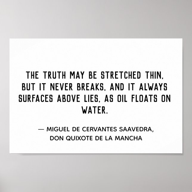 Poster La vérité ne rompt jamais le devis (Devant)