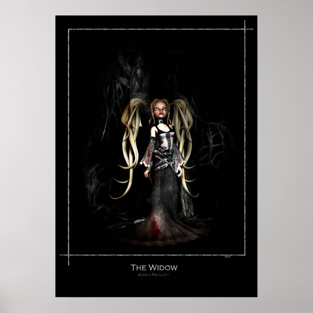 Poster La veuve (Devant)