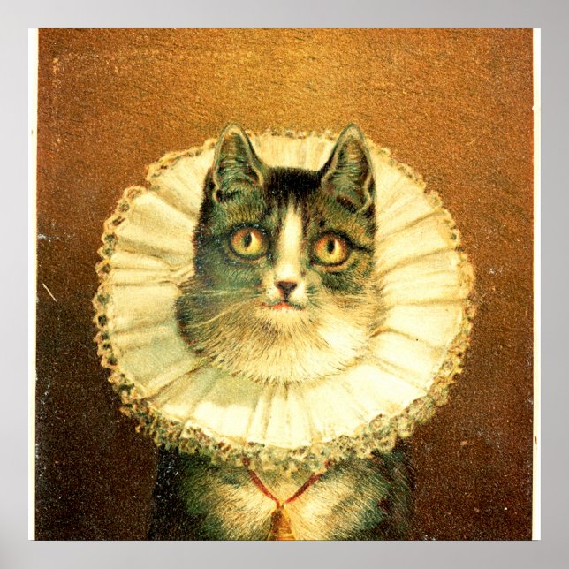 Poster La veuve de Frederick Dielman, art Kitch typique (Devant)