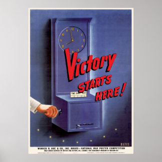 Poster La victoire commence ici