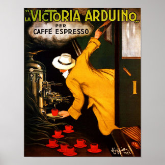 Poster La Victoria Arduino Caffe Expresso