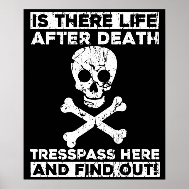 Poster La vie après la mort intrusion ici et découvrir la (Devant)