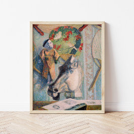 Poster La vie avec la tête du cheval | Paul Gauguin
