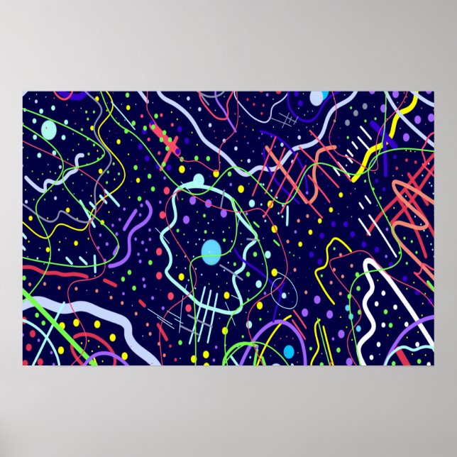 Poster La vie dans l'espace (Devant)