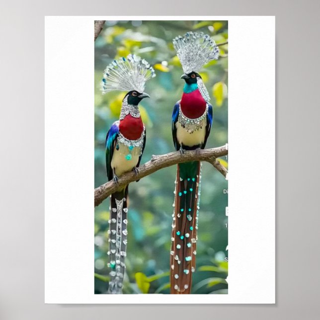 Poster La vie des oiseaux profiter de l'impression, de la (Devant)