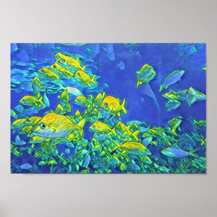 Poster La vie en mer
