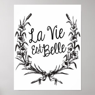 Poster La Vie Est Belle