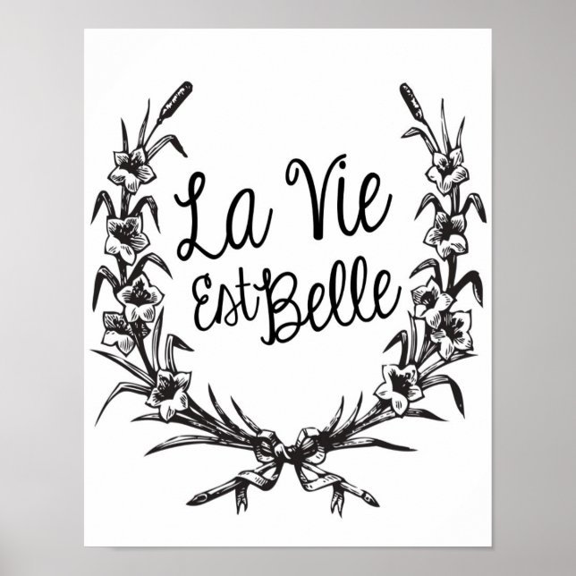 Poster La Vie Est Belle (Devant)