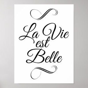 Poster La vie est belle