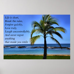 Poster La vie est courte