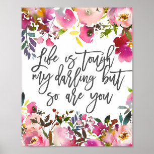 Poster La vie est dure, ma chérie, mais toi aussi