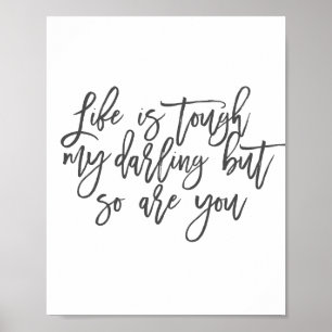 Poster La vie est dure mon chouchou mais ainsi êtes vous