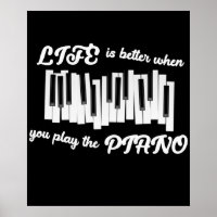 La Vie Est Meilleure Quand Vous Jouez Au Piano