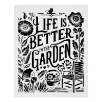 La Vie Est Mieux Dans Le Jardin