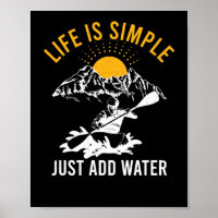 La Vie Est Simple Ajouter De L'Eau Kayak Whitewate